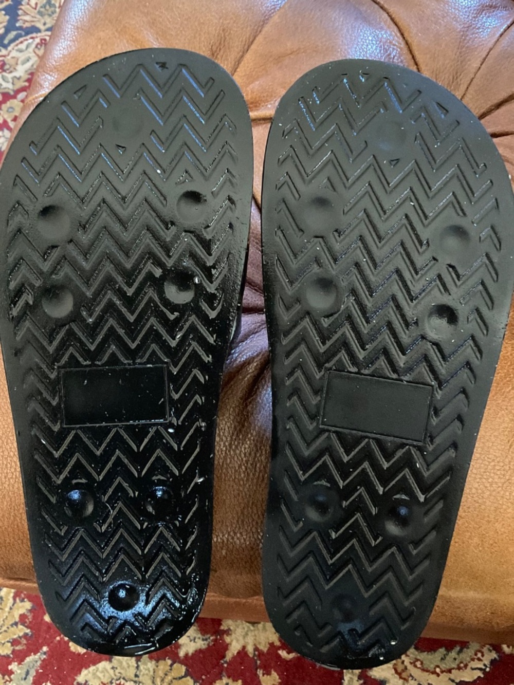 Johnny Was SZ 8 Floral Baccarra Platform Pool Slide Arch Support Tropical Resort - Picture 5 of 8